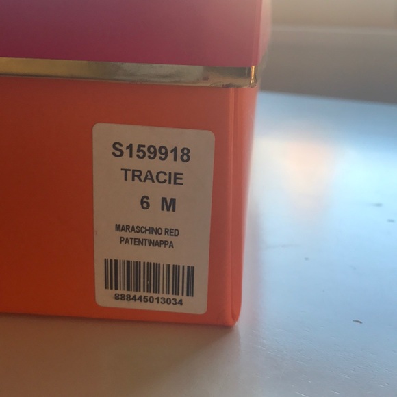 BRAND NEW! Red Kate Spade Tracie Bow sandals! - Picture 4 of 5